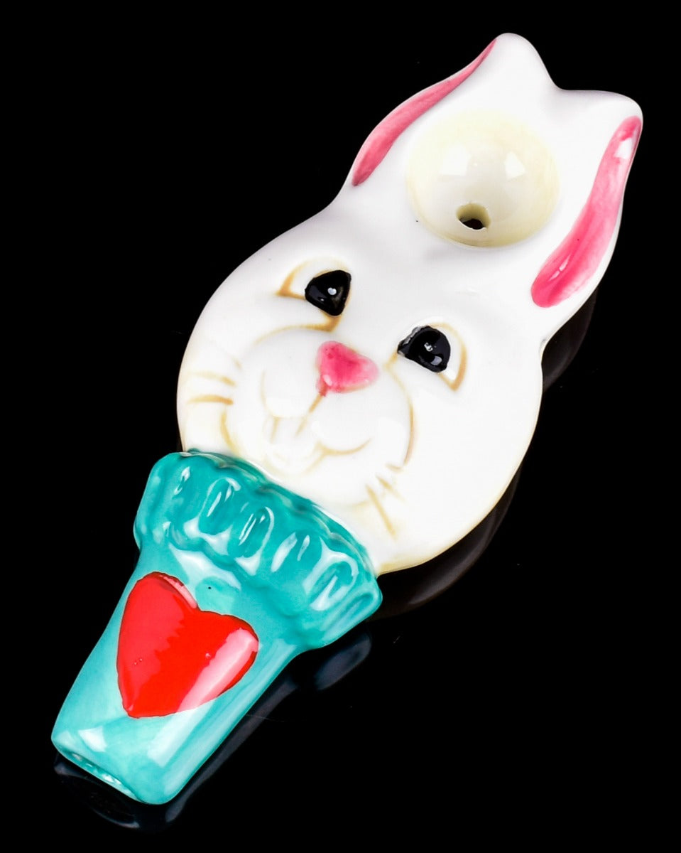 4.5" Bunny Rabbit Hand Pipe