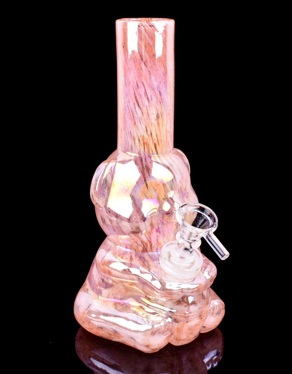 SmokeDay's Honey Bear Bong - Pink Color Blast