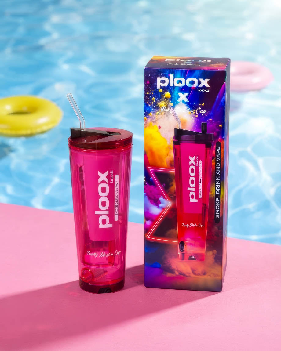 Ploox - X Party Shisha Cup Electric Portable Vaporizer - Pink