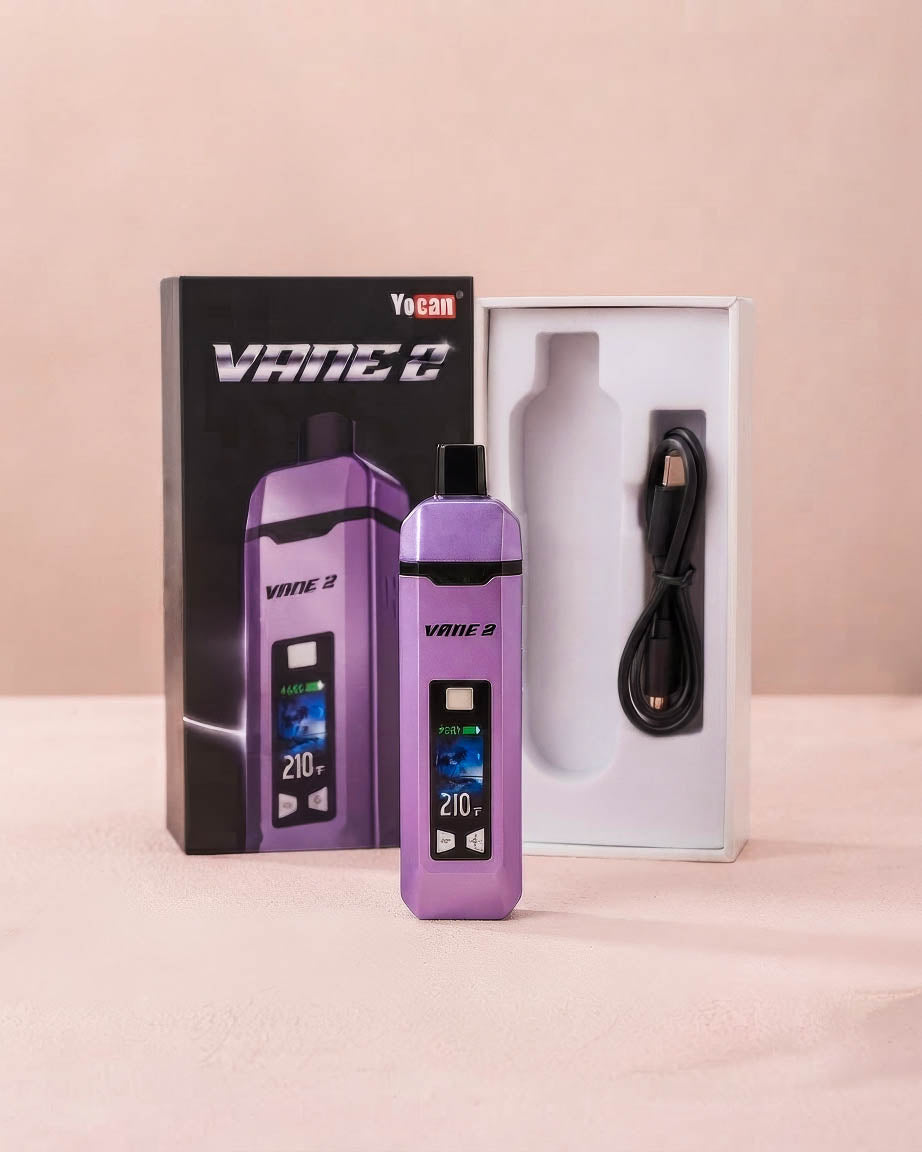Yocan Vane 2 Portable Dry Herb Vaporizer - Violet