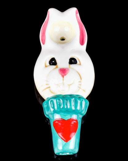 4.5" Bunny Rabbit Hand Pipe
