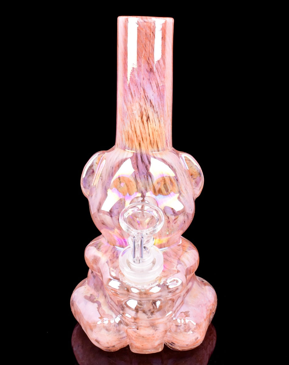 SmokeDay's Honey Bear Bong - Pink Color Blast