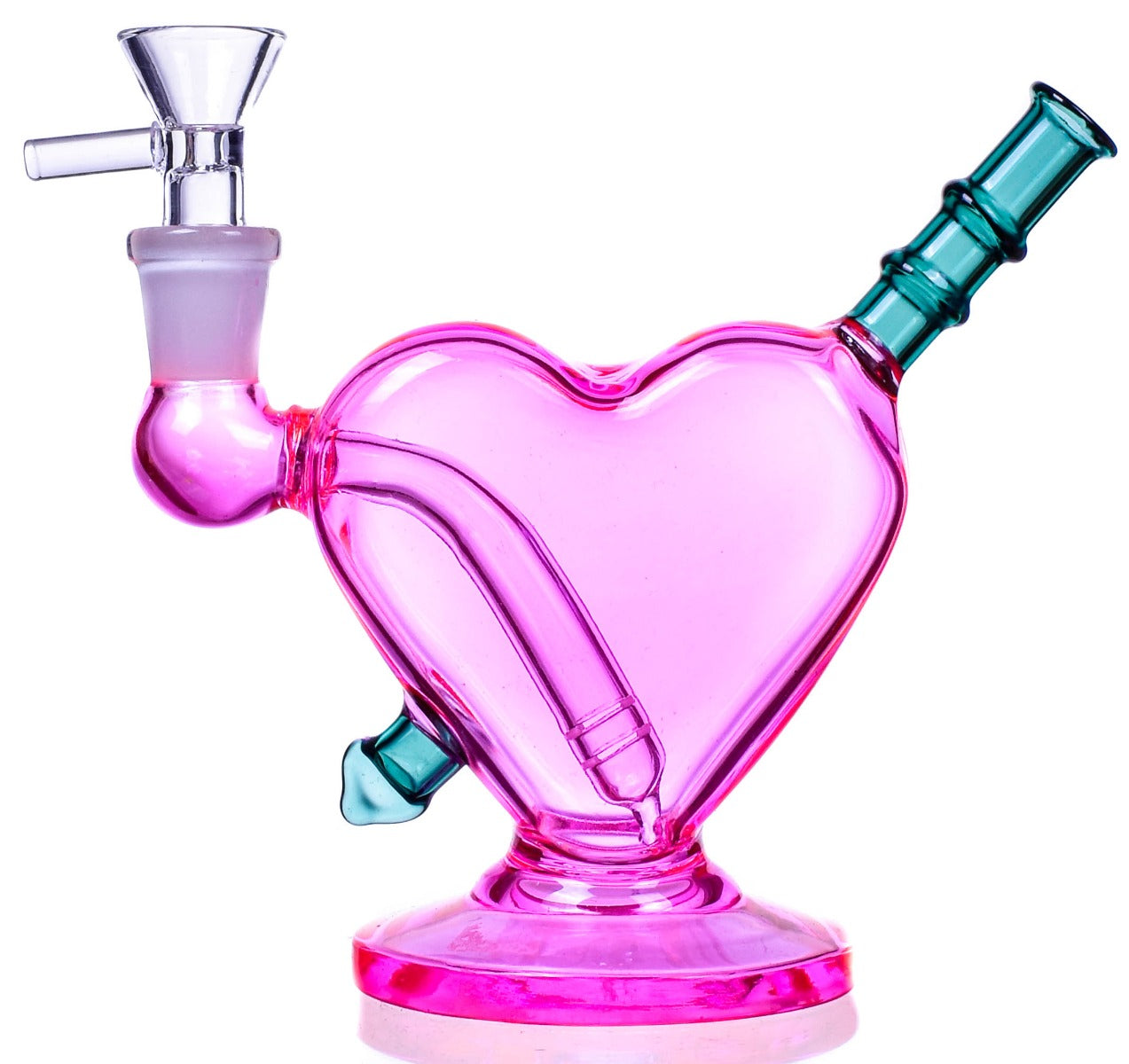 Cupids Heart With Arrow - Pink