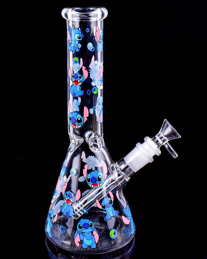 Blue Alien Beaker Bong