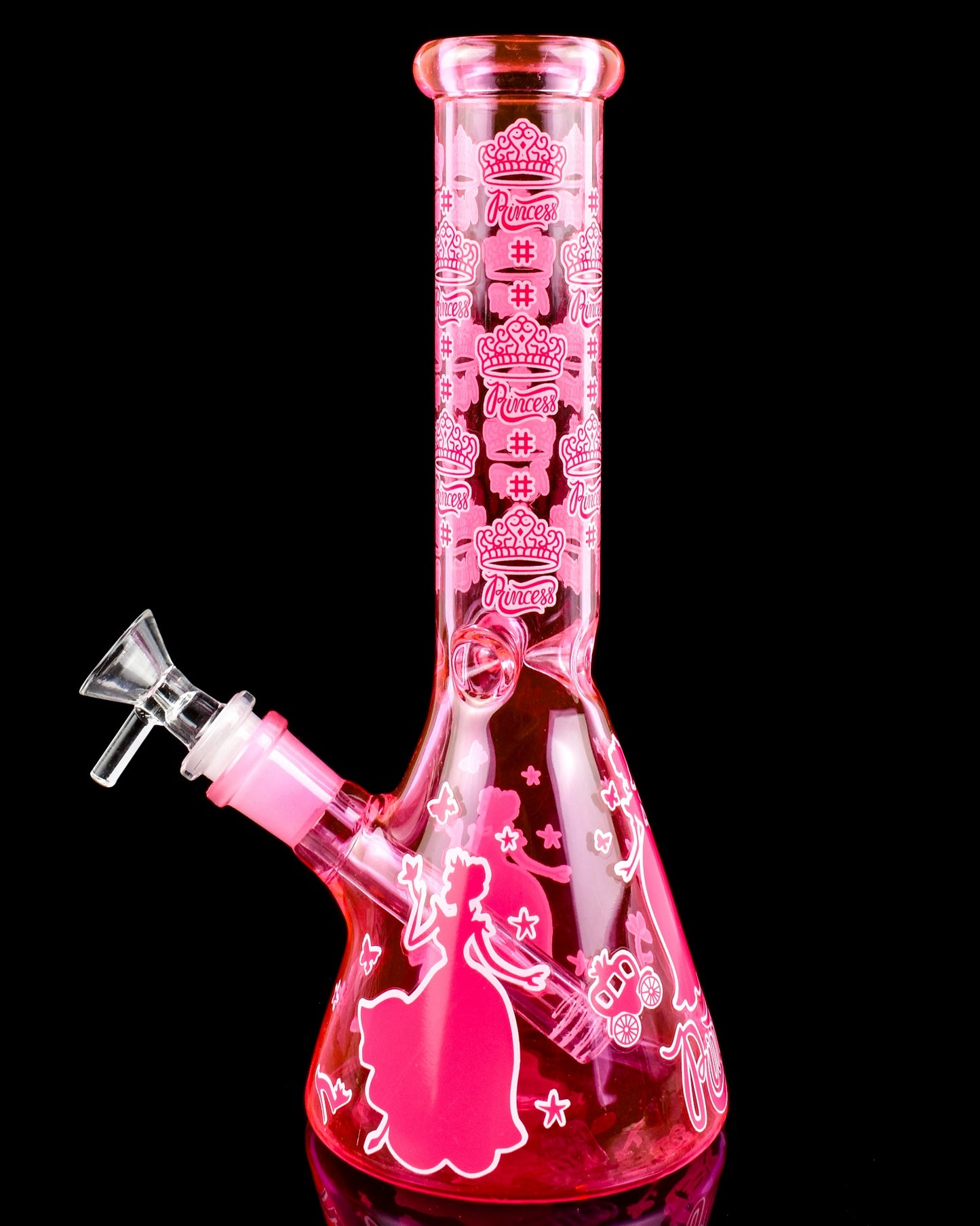 Royal Puff Pink Beaker Bong