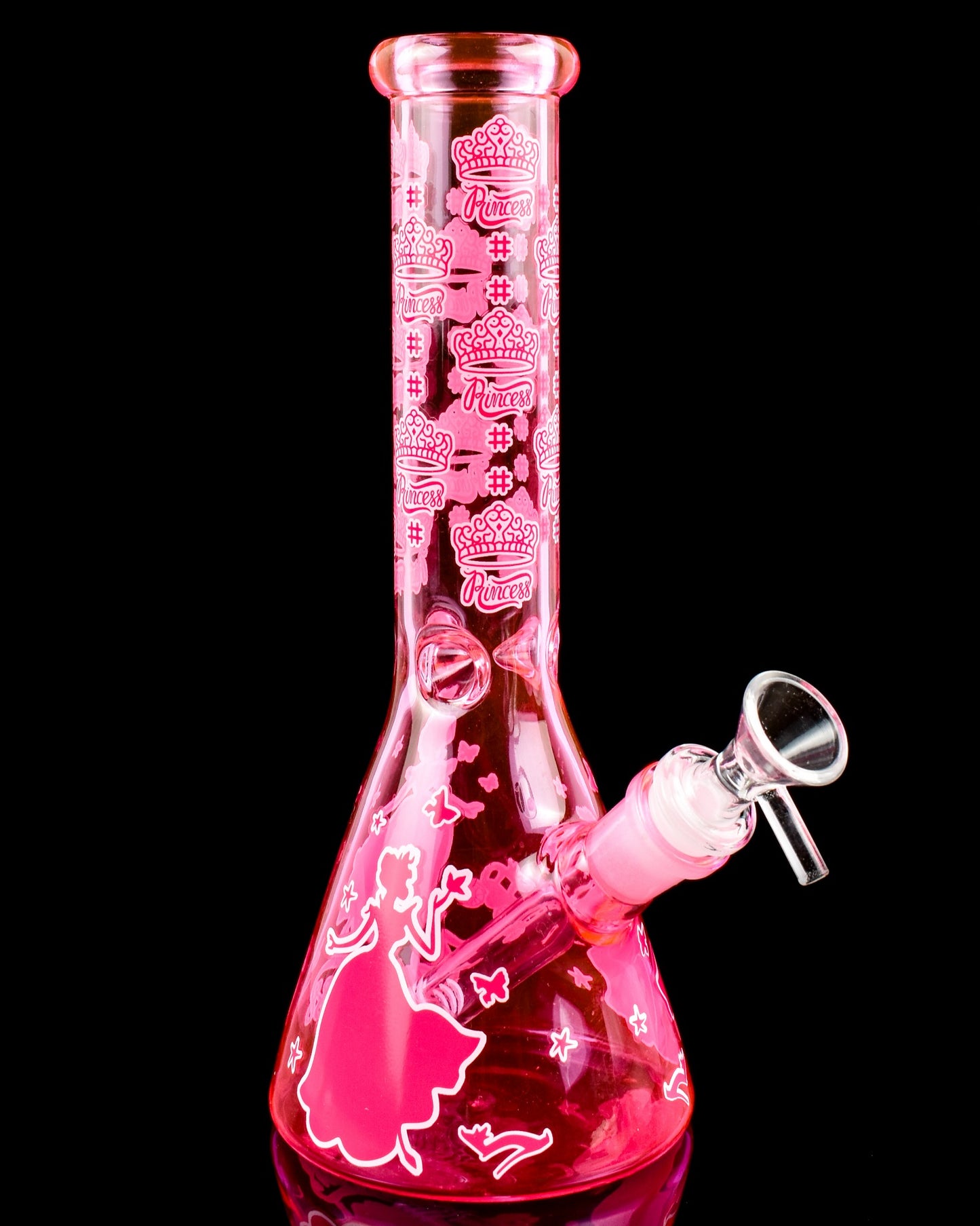 Royal Puff Pink Beaker Bong