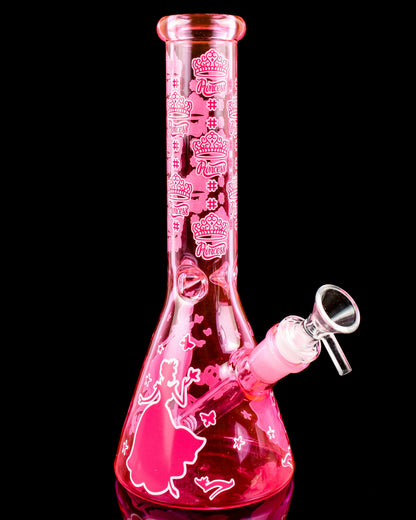 Royal Puff Pink Beaker Bong