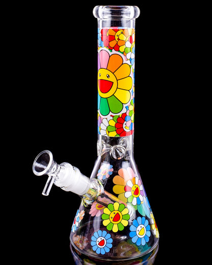 Happy Daisy Beaker Bong
