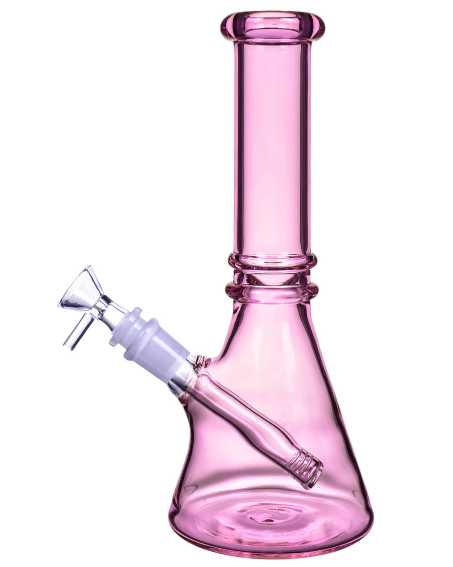The Gala - 10" Thick Classic Beaker Base Bong - Pink