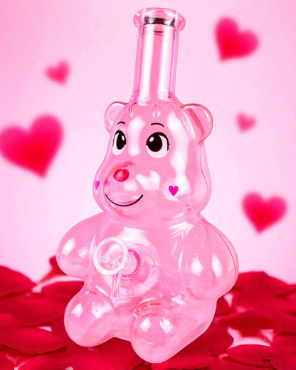 Pink Cupid Bear Bong