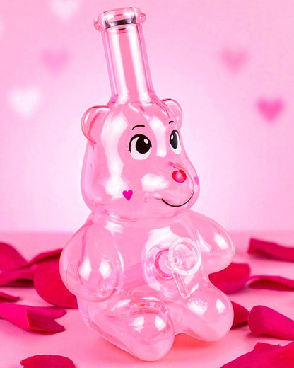 Pink Cupid Bear Bong