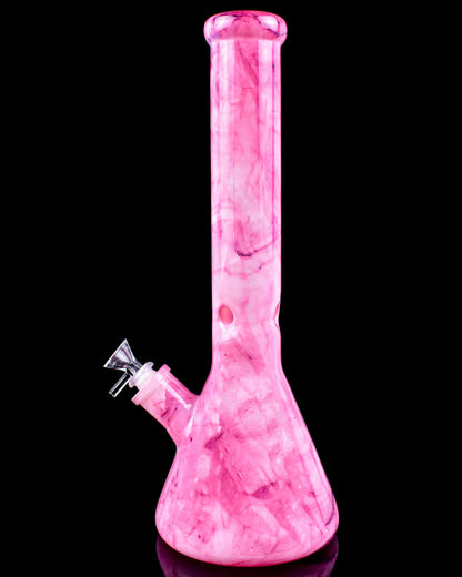 Cosmic Nebula - 15" Nebula Galaxy Beaker Bong - Pink