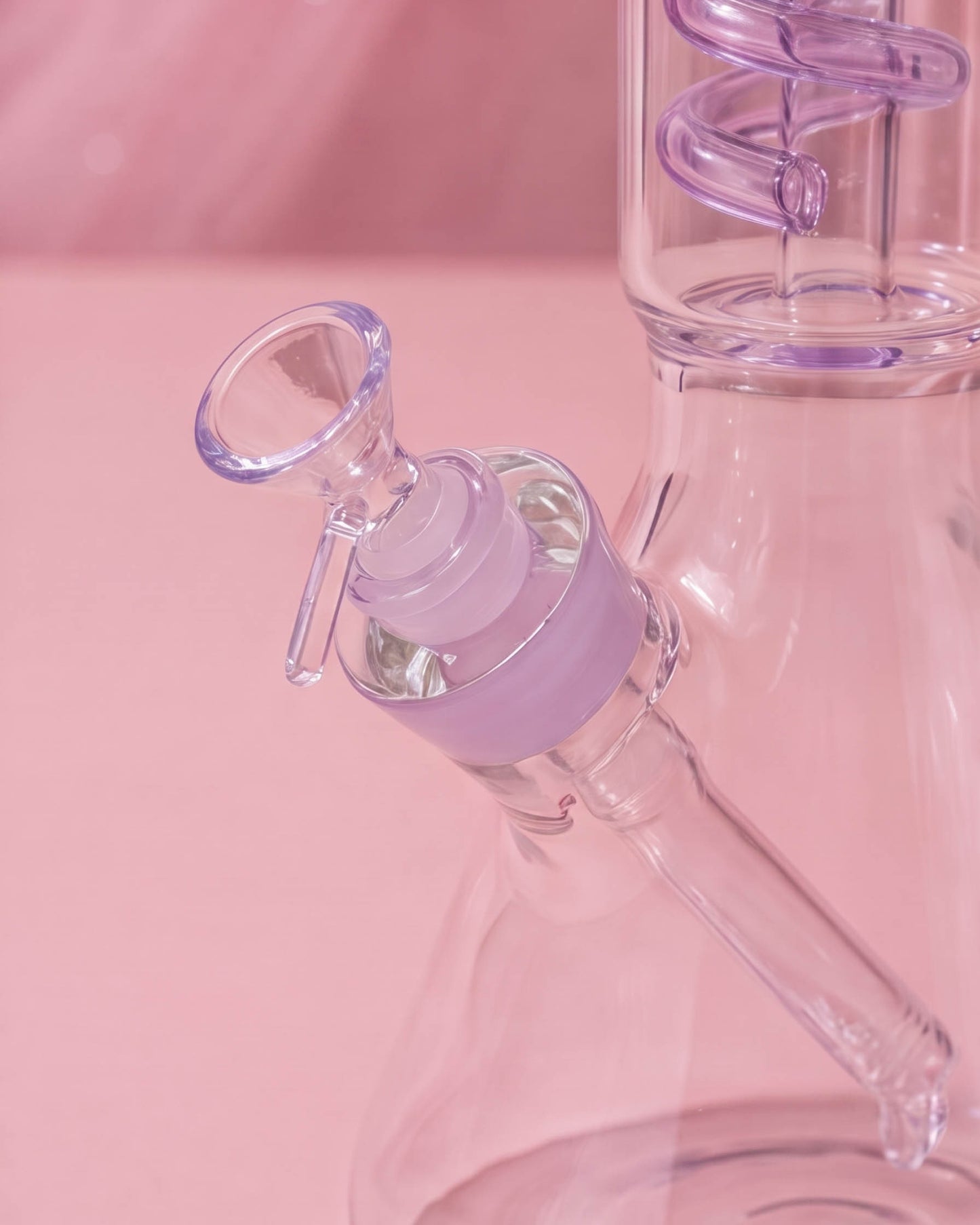 Atomic Glass Fairy Coil Beaker Bong