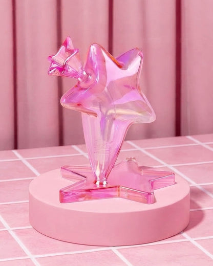 Shooting Star Bong - Pink Iridescent