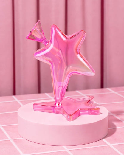 Shooting Star Bong - Pink Iridescent
