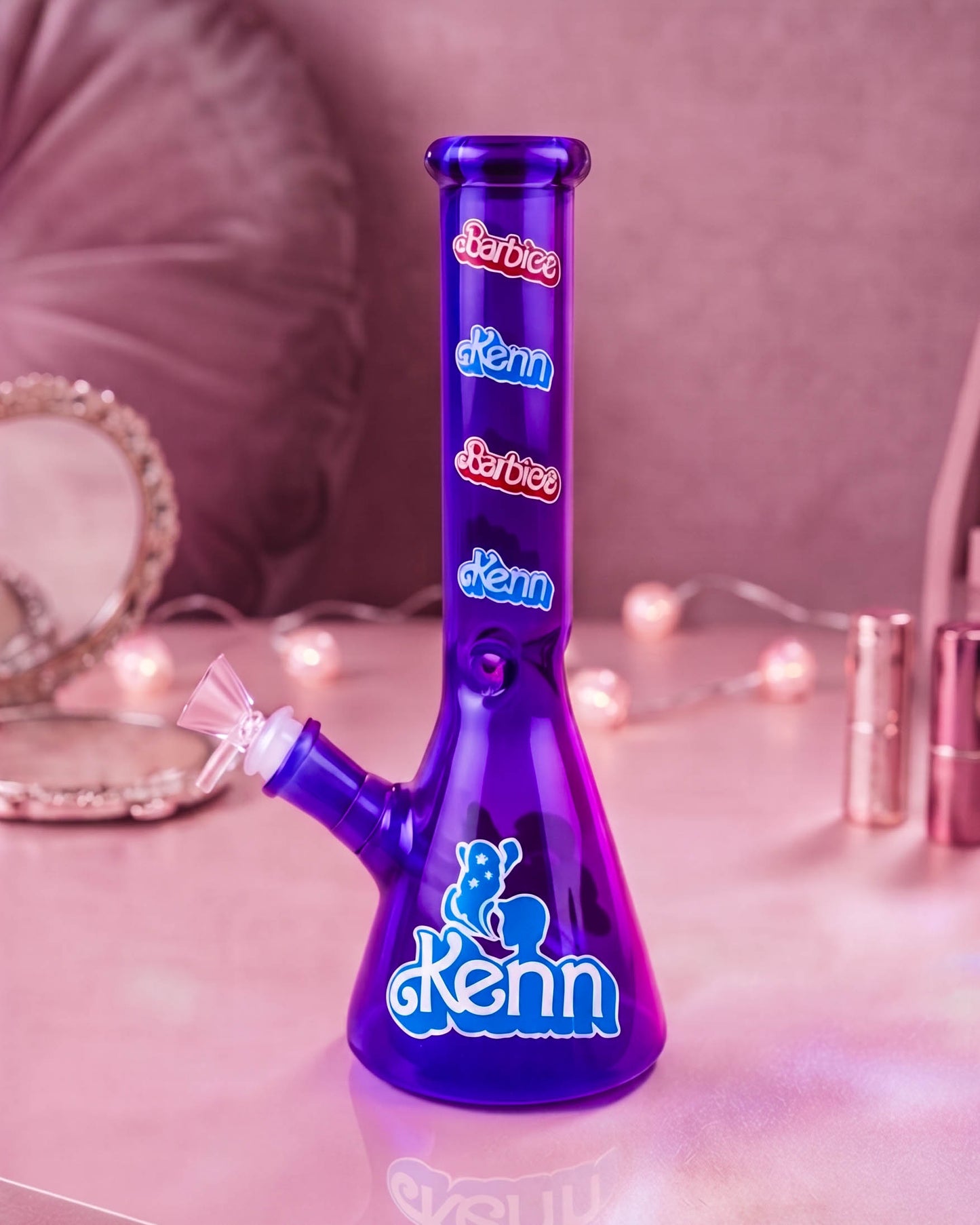 B&K Glam Doll Beaker Bong