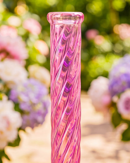 Bloom Twist Iridescent Beaker Bong