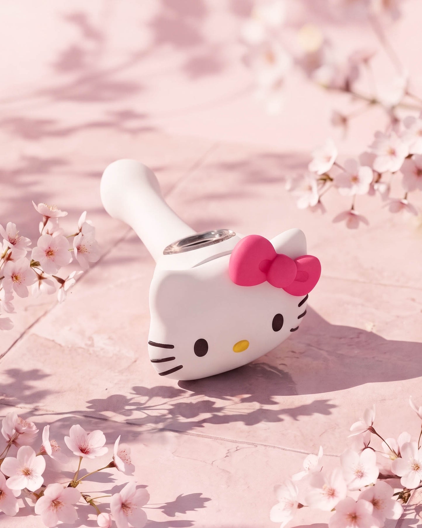 Bow Babe Kitty Silicone Pipe