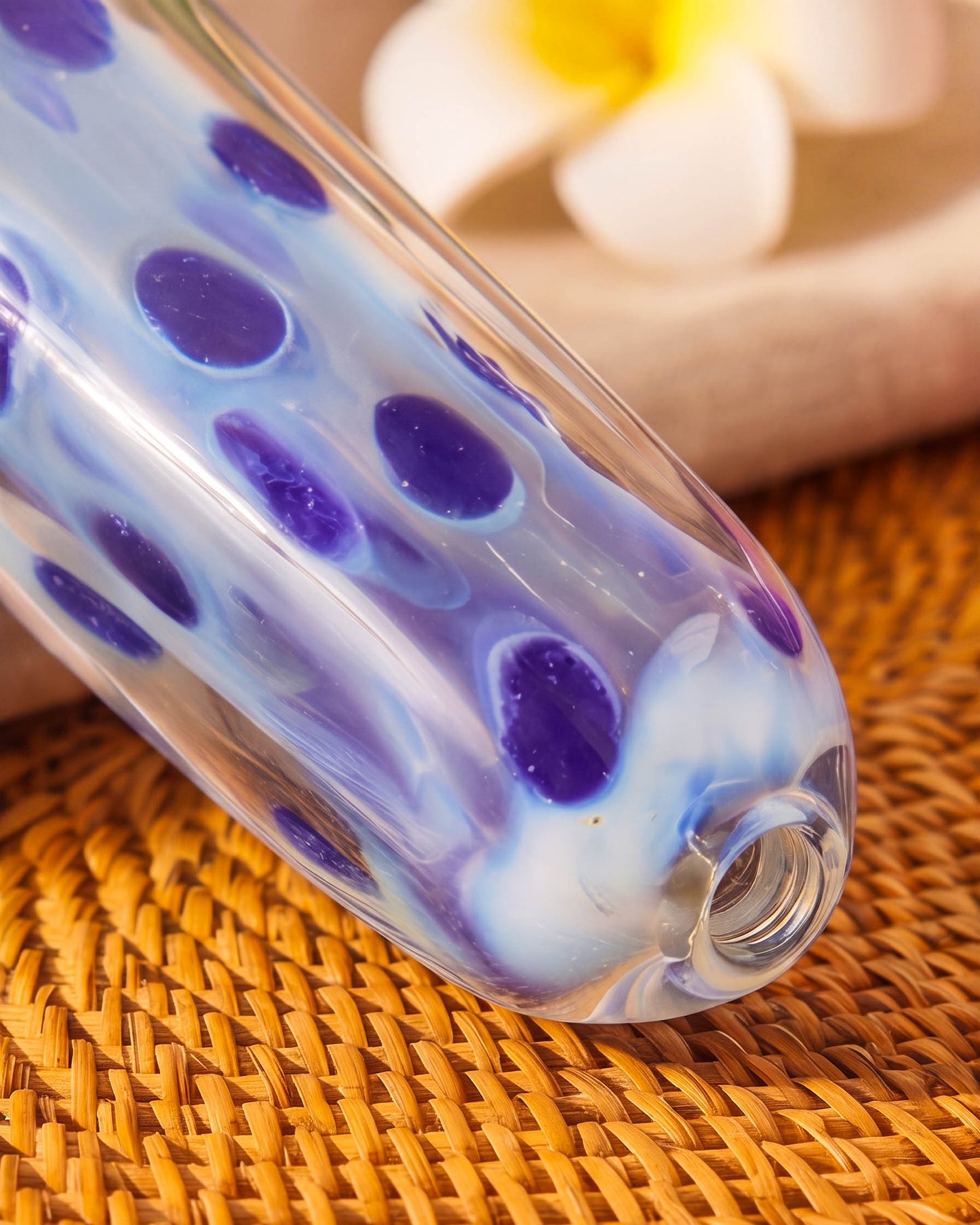 Bubble Sprinkle Glass Hand Pipe