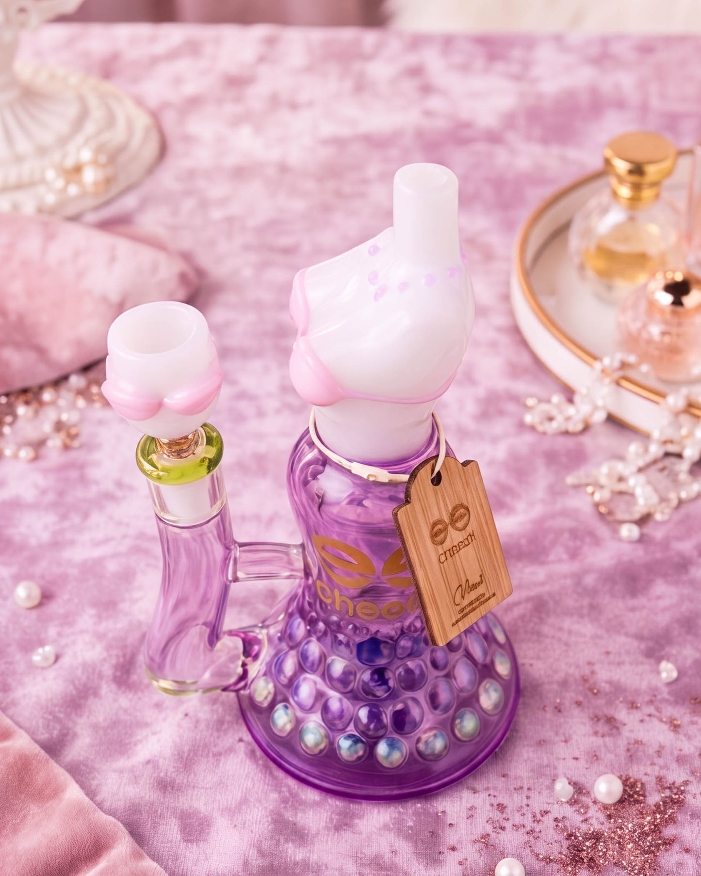 Cheech Glass Bikini Babe Beaker Bong
