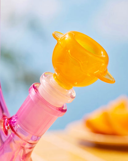 Colorful Sunset Beaker Bong