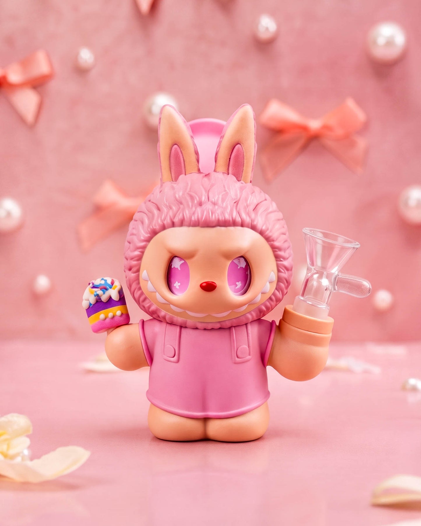 Cupcake Lafufu Mini Silicone Bong
