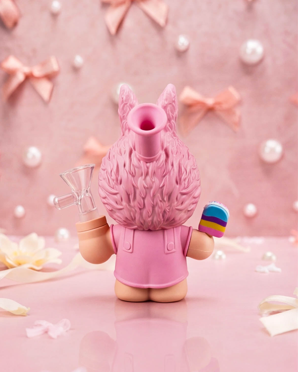 Cupcake Lafufu Mini Silicone Bong