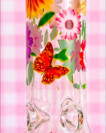 Daisy Bloom Beaker Bong