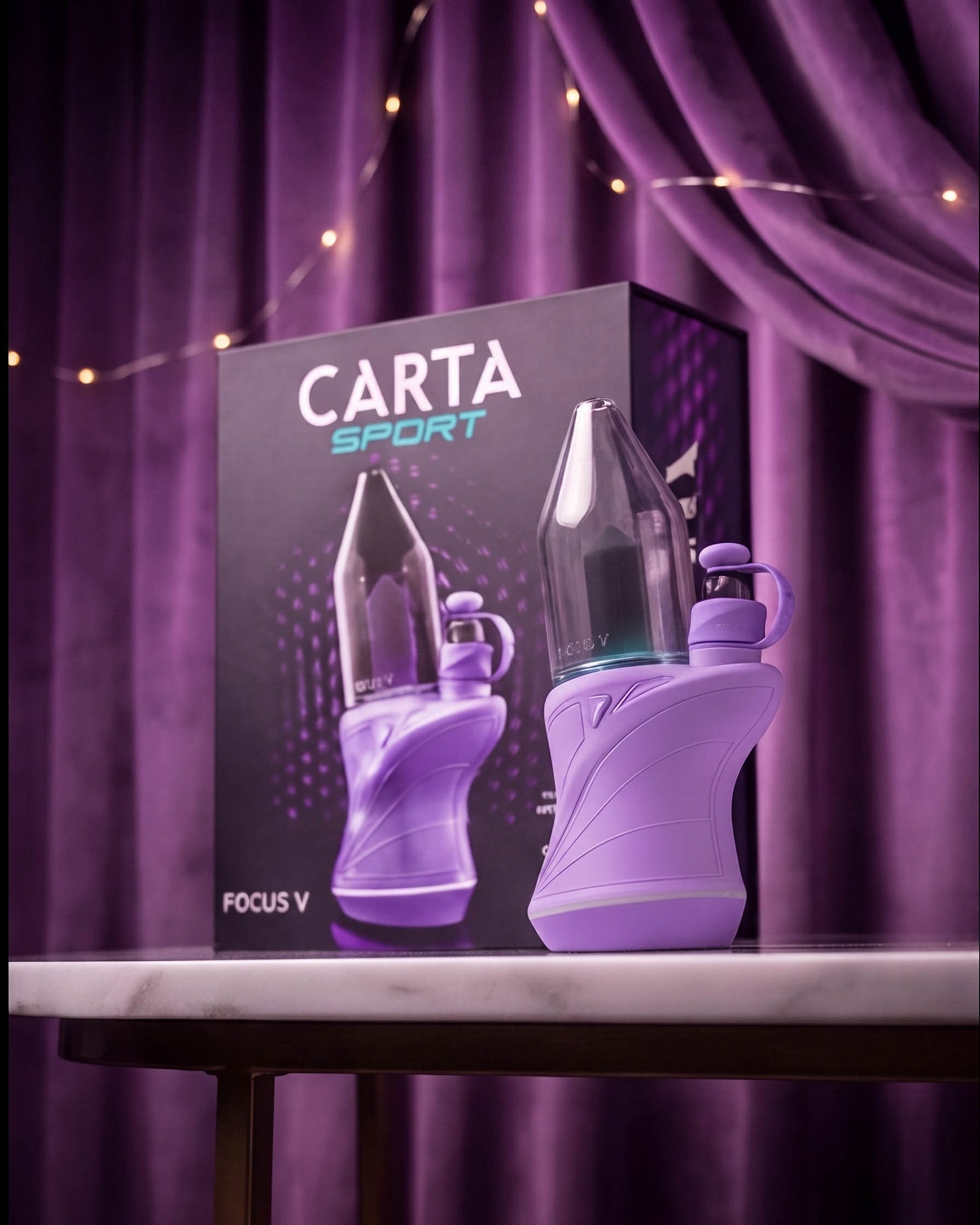 Focus V Carta Sport Smart Electric Dab Rig - Lilac