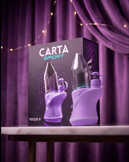 Focus V Carta Sport Smart Electric Dab Rig - Lilac