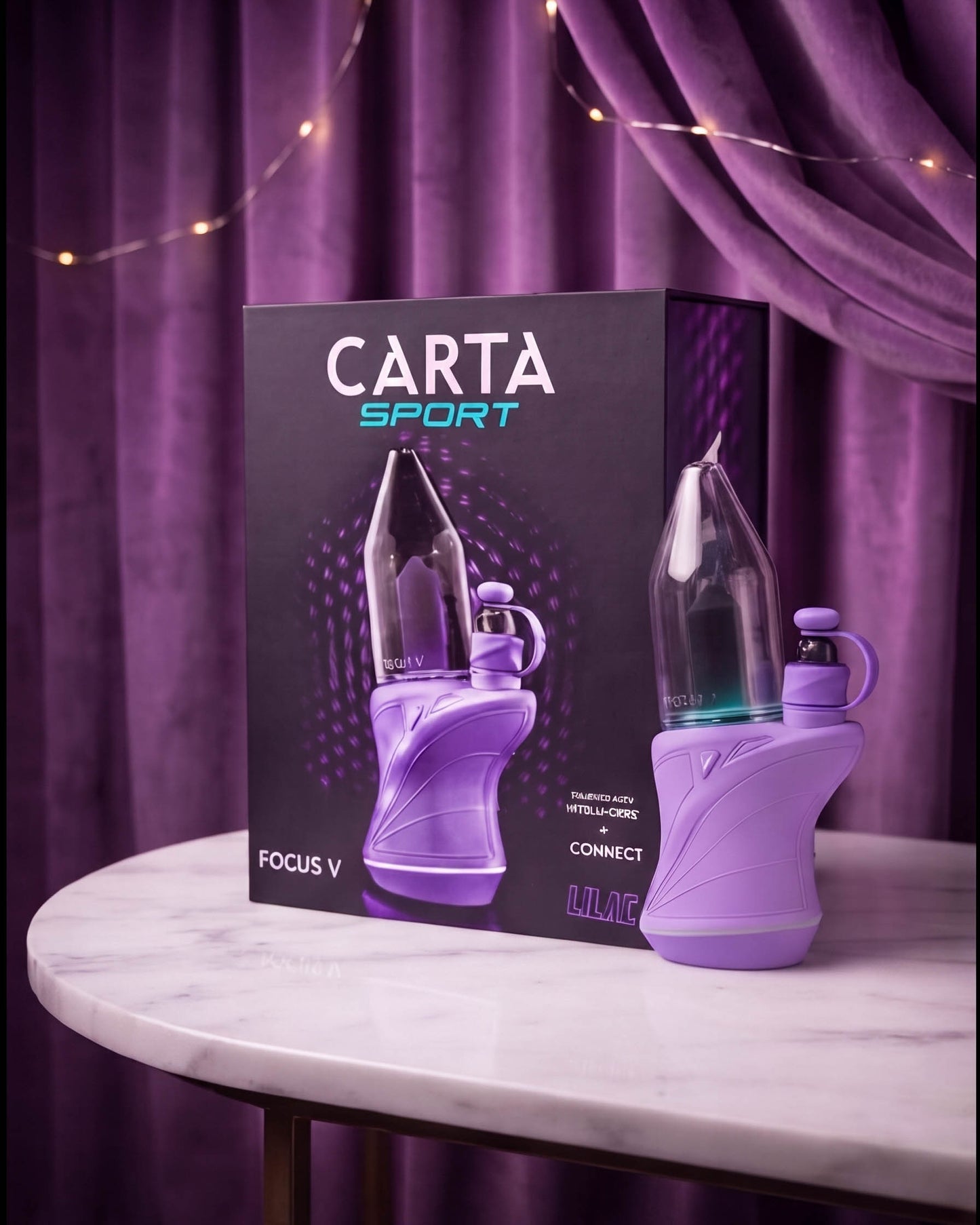 Focus V Carta Sport Smart Electric Dab Rig - Lilac