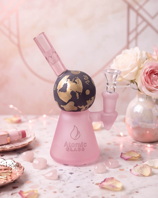 Globe Goddess Mini Beaker Bong/Dab Rig