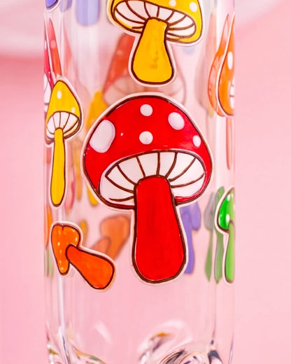 Glow Mushroom Beaker Bong