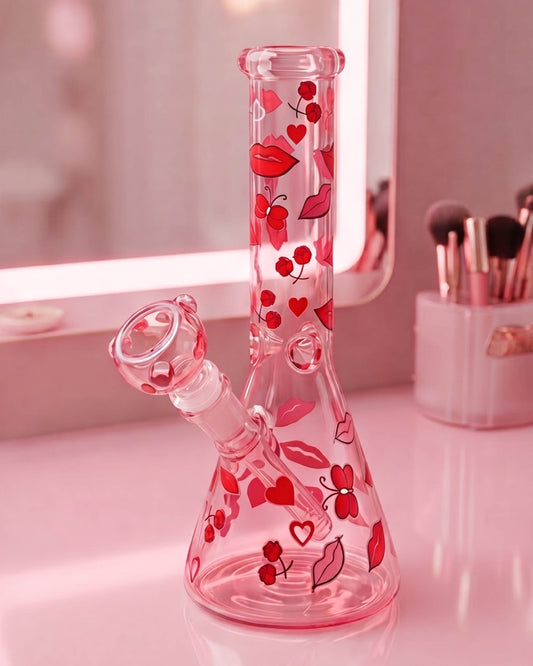 Kiss Me Beaker Bong