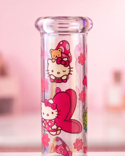 Iridescent Kitty Beaker Bong