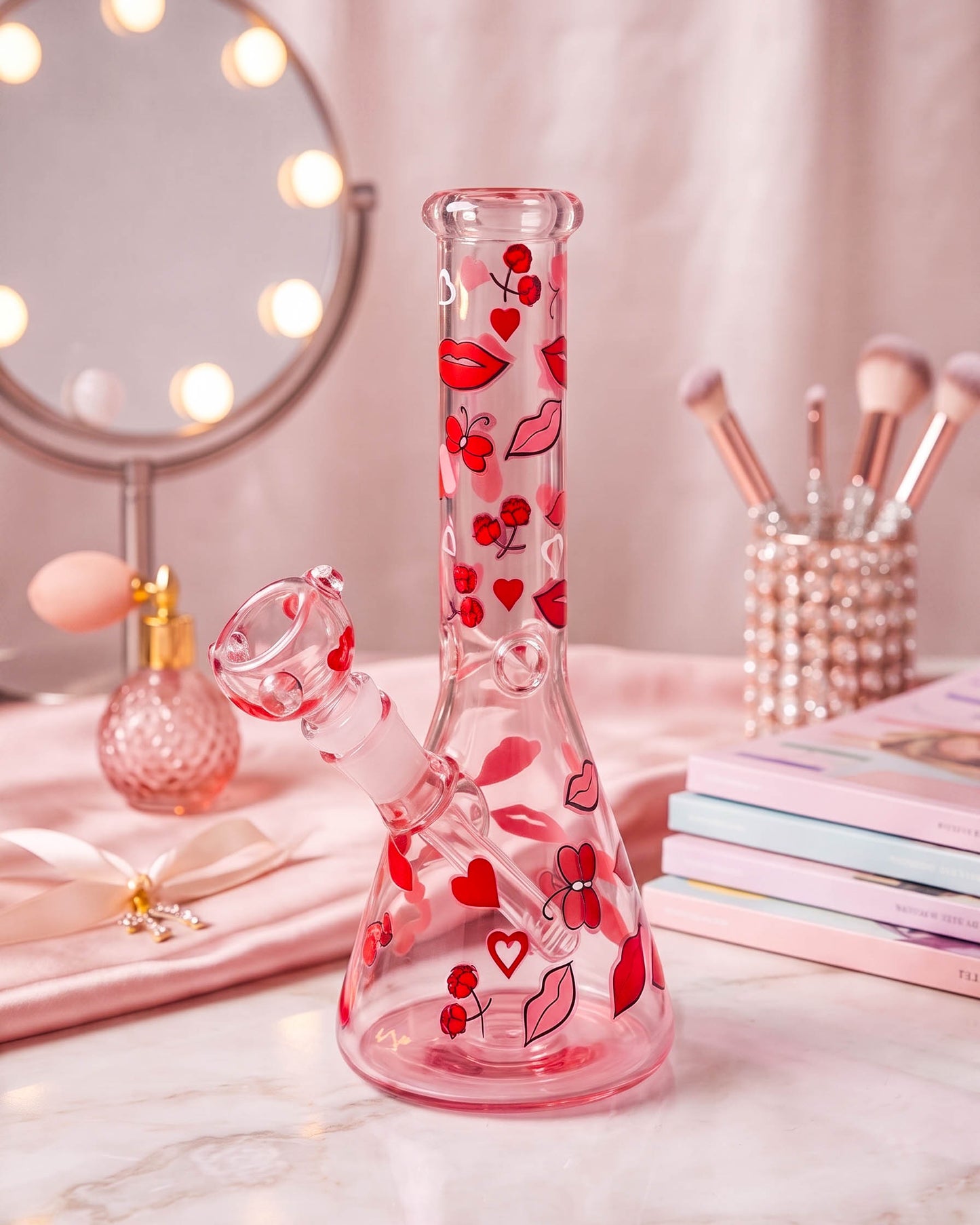 Kiss Me Beaker Bong