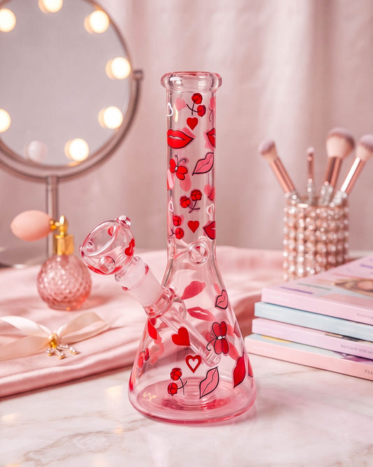 Kiss Me Beaker Bong