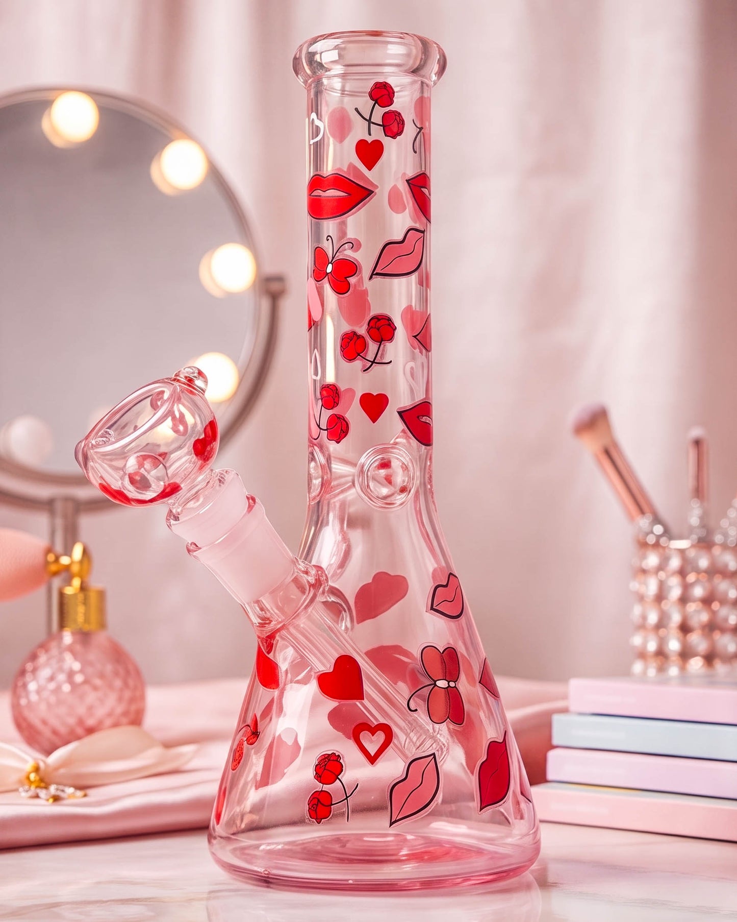 Kiss Me Beaker Bong