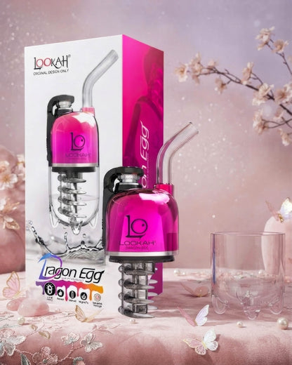 Lookah Mini Dragon Egg E-Rig Vapor Kit - Pink