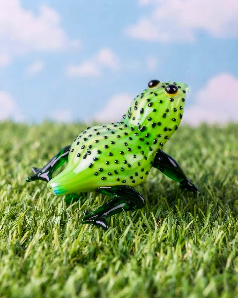 Froggy Belle Glass Pipe