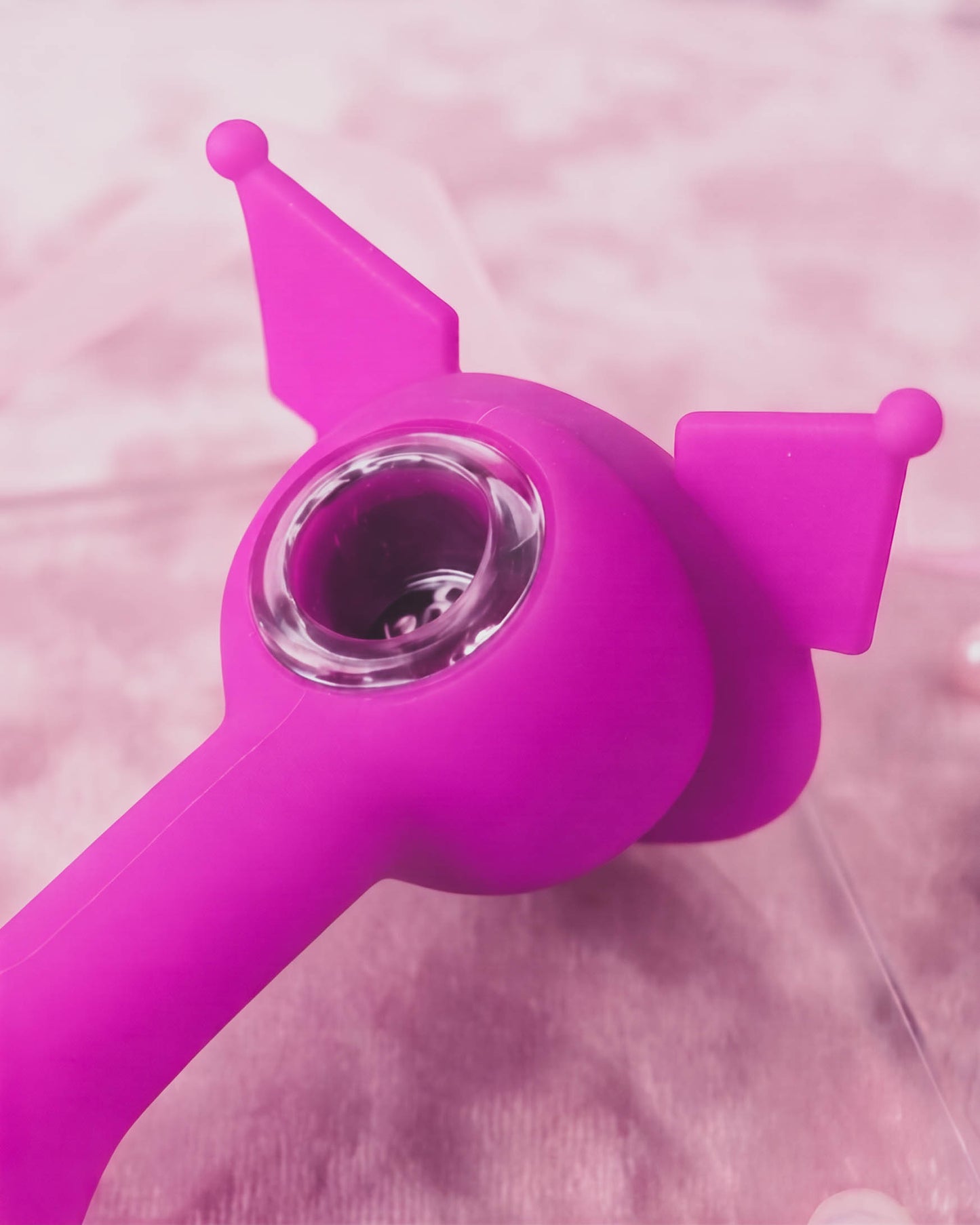 Mischief Kitty Silicone Hand Pipe