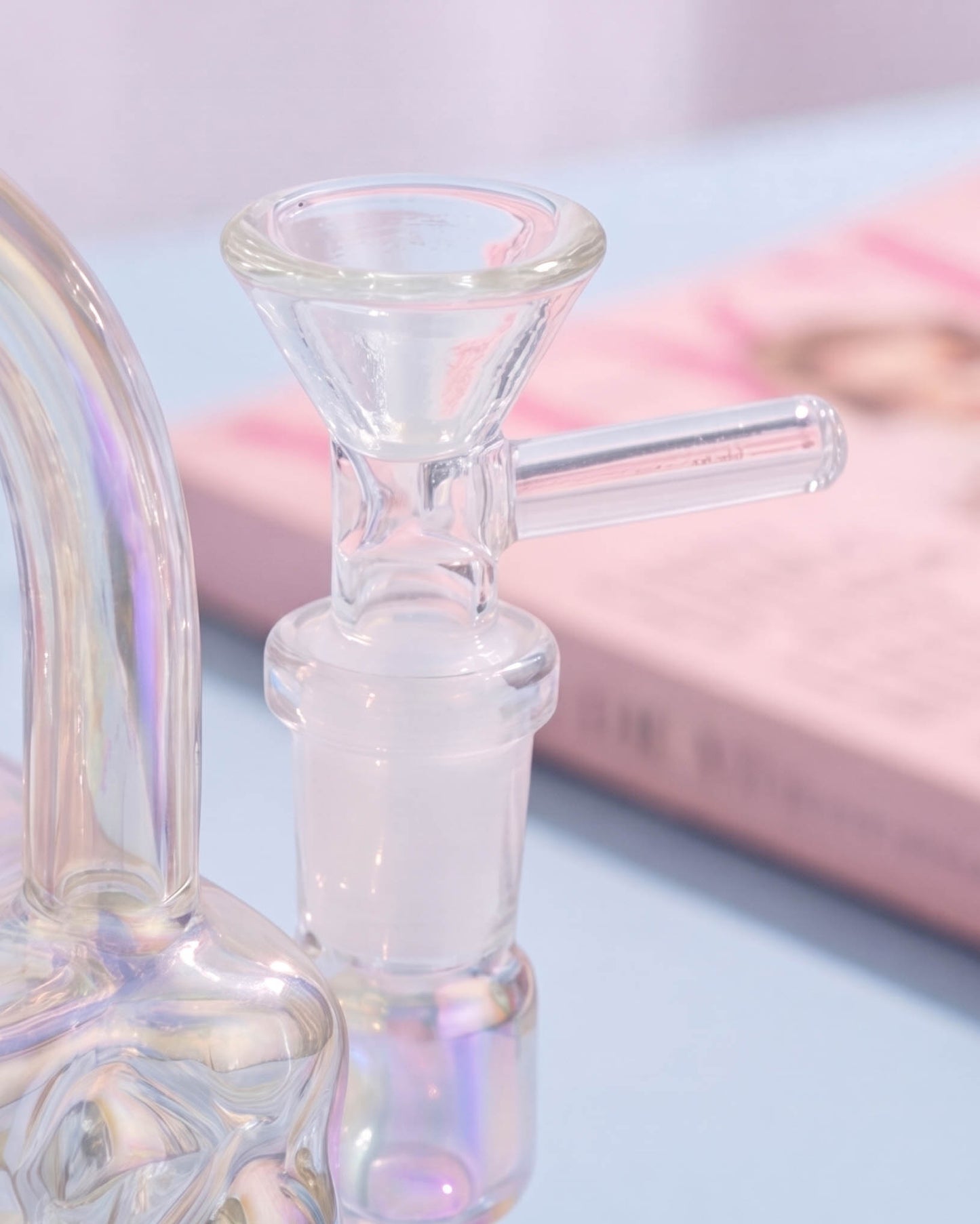 Pearl Charm Iridescent Hang Bag Bong