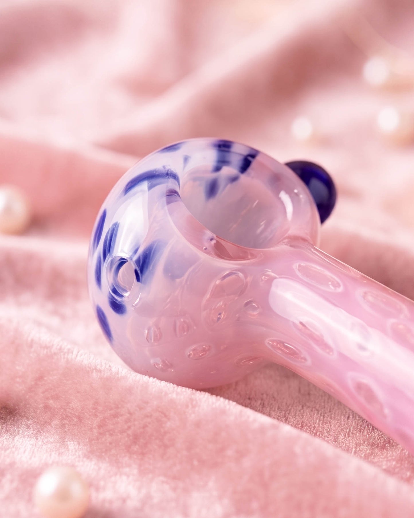 Pearl Puff Glass Pipe