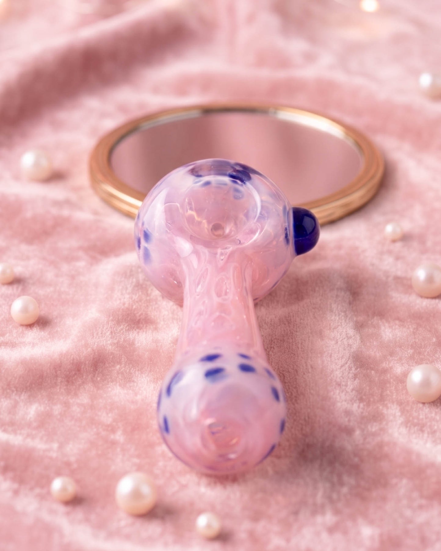 Pearl Puff Glass Pipe