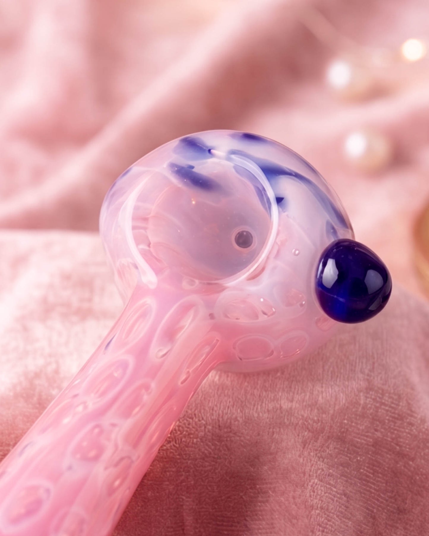 Pearl Puff Glass Pipe