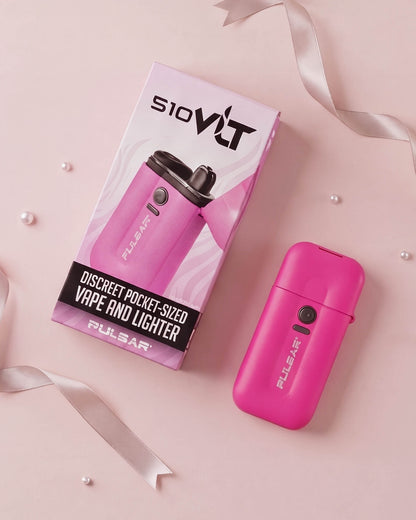 Pulsar 510 VLT Vaporizer & Lighter - Neon Sign Pink