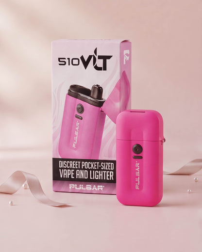 Pulsar 510 VLT Vaporizer & Lighter - Neon Sign Pink