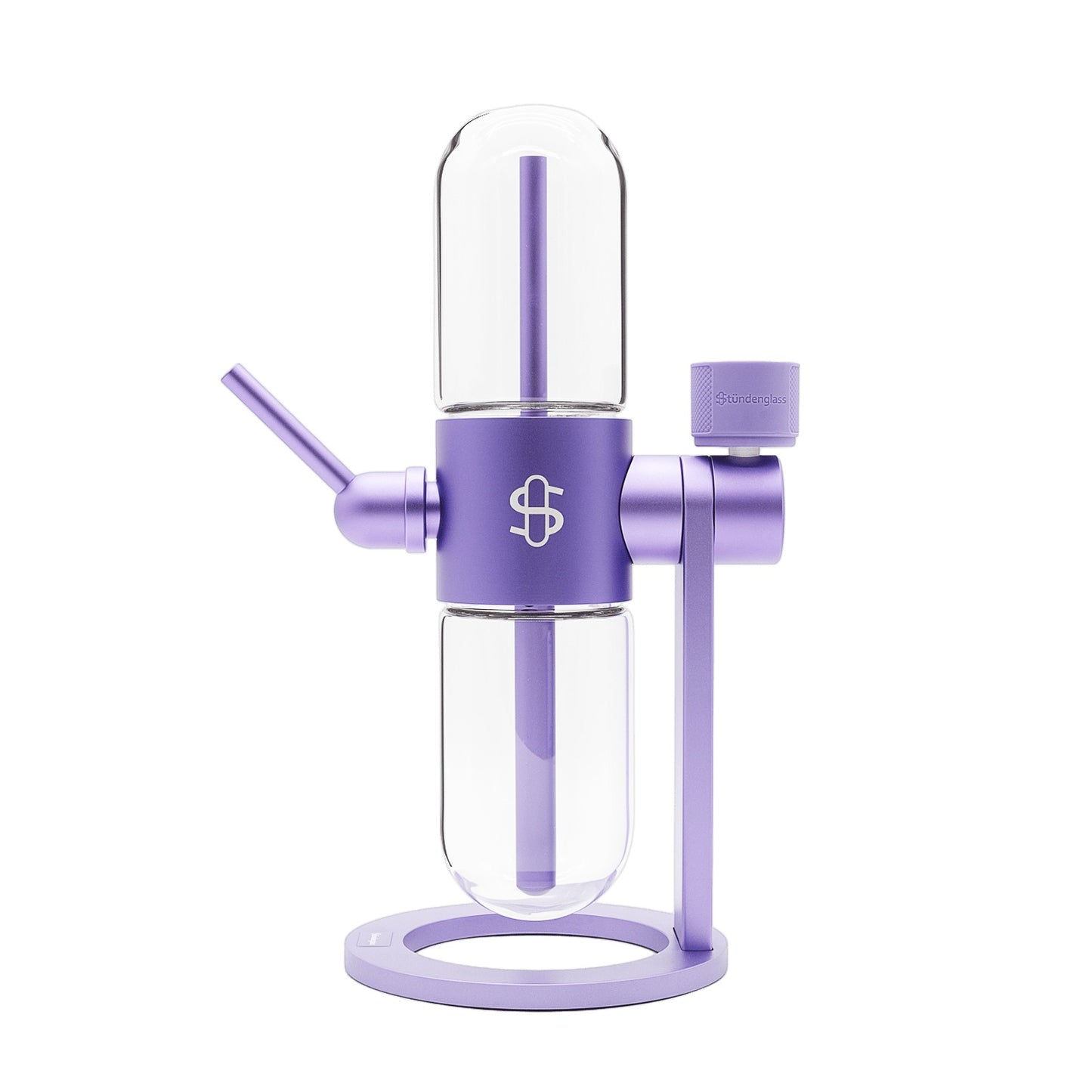 Stundenglass™ Gravity Hookah Bong V3 - Purple
