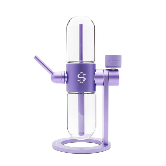 Stundenglass™ Gravity Hookah Bong V3 - Purple