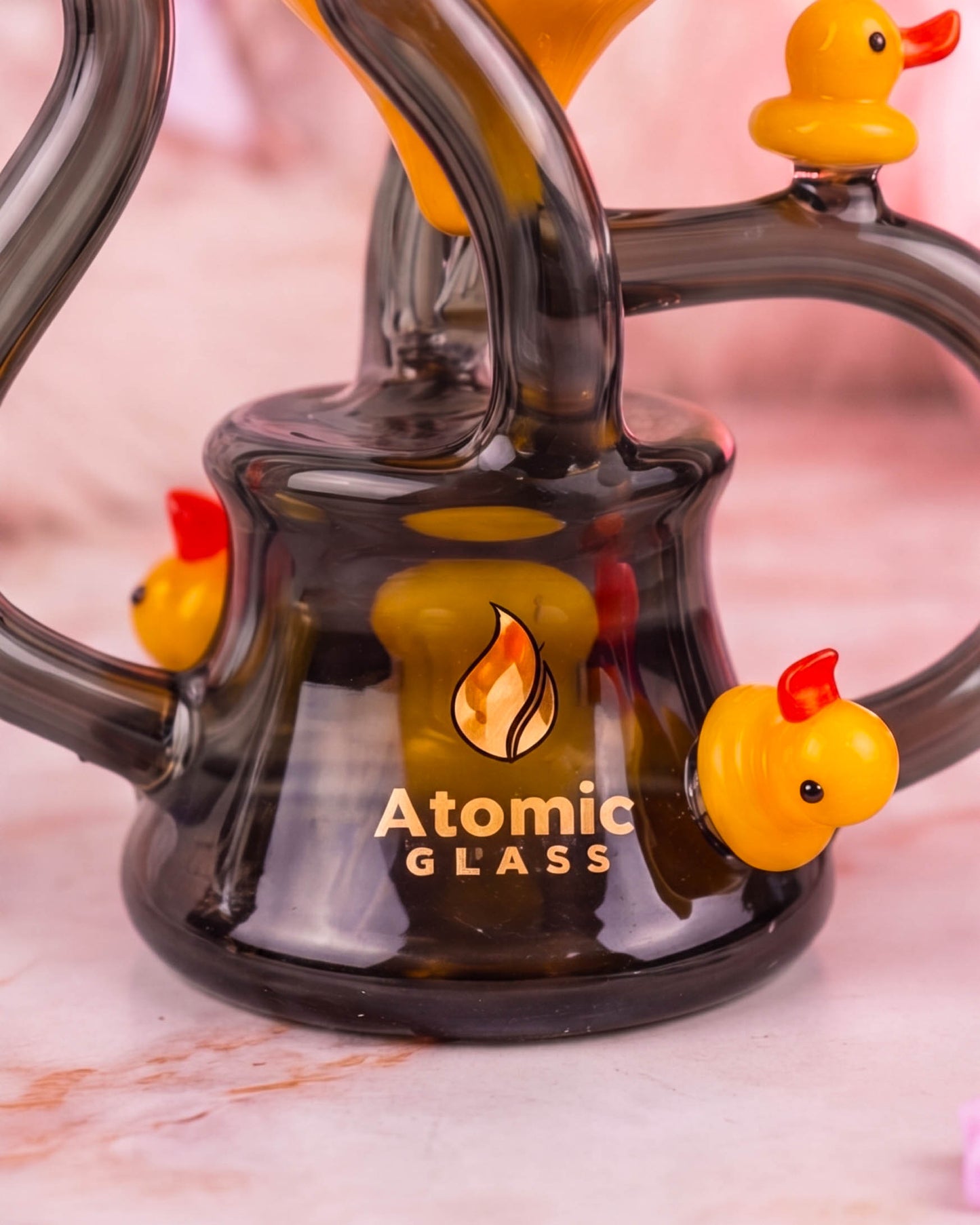 Rubber Duckie Recycler Bong/Dab Rig